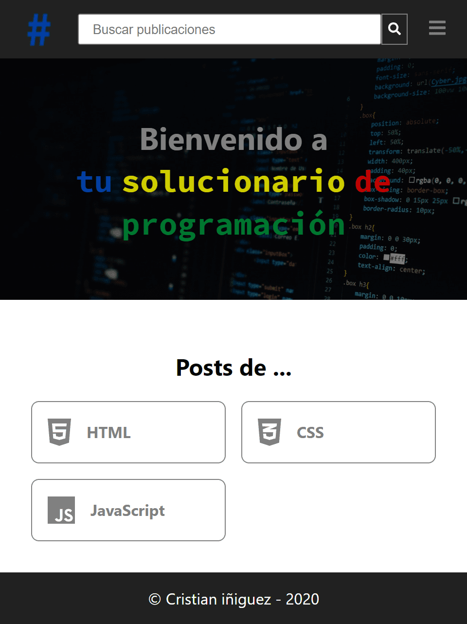 Tu Solucionario de Programación